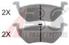 FORD 4717737 Brake Pad Set, disc brake